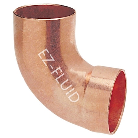 Ez-Fluid 2 FTG. x C 90 ELBOW DWV COPPER WROT EZDE39